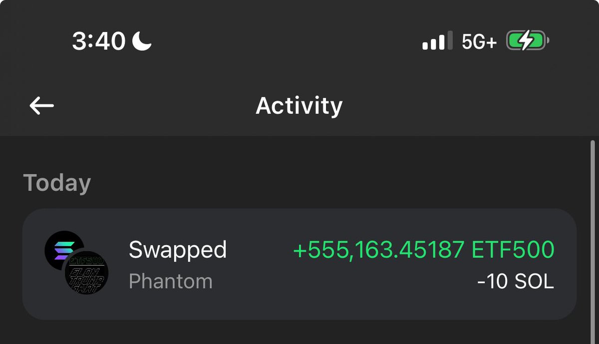 $ETF500 I sleep for 3 hours lol, let’s get back to work fam add dips sit comfy jeets don’t last