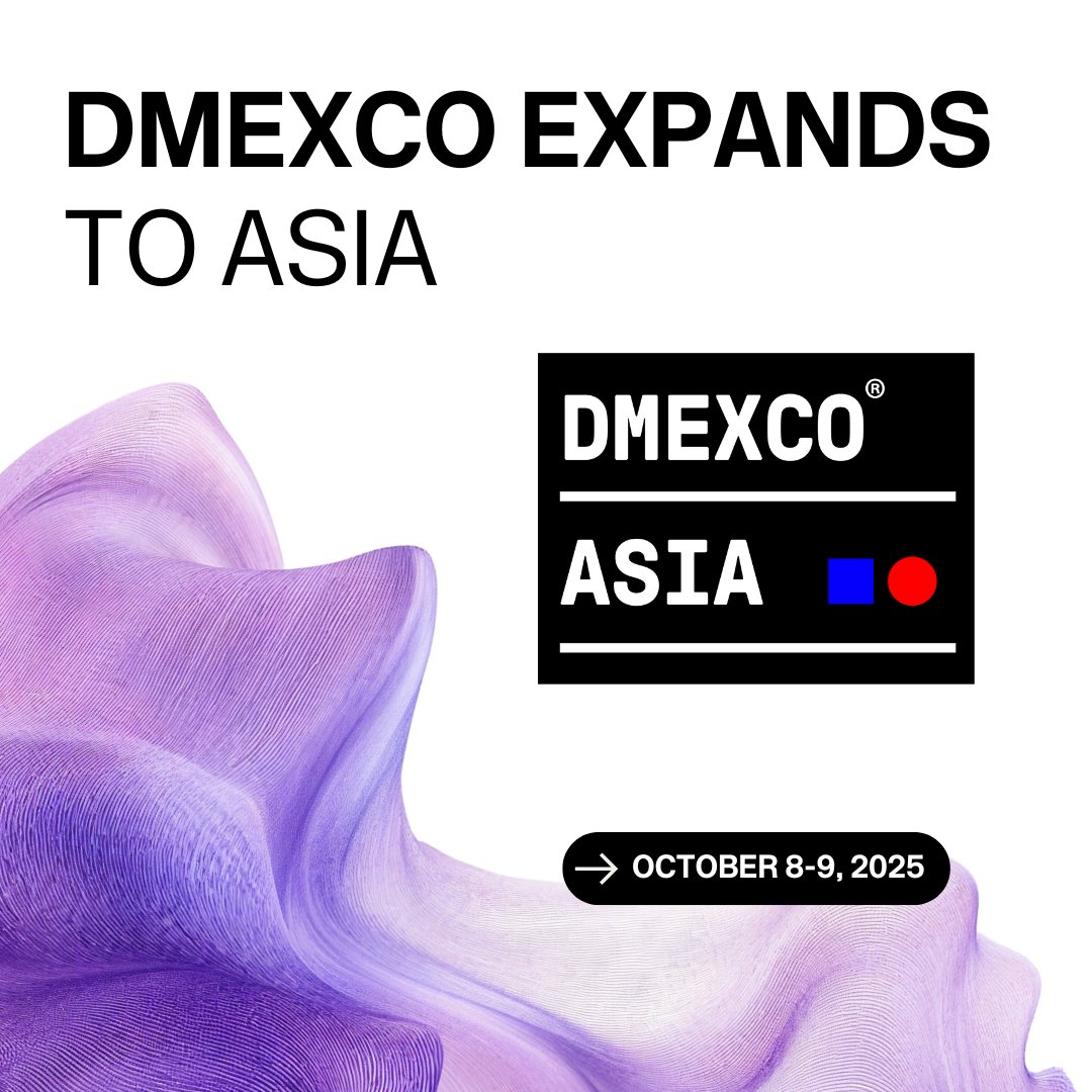 DMEXCO goes Global! 
For the first time, #DMEXCO expands beyond Cologne to Southeast Asia! Together with eCommerce Expo, DMEXCO ASIA will debut at Tech Week Singapore on October 8-9, 2025.
A landmark event for leaders in #DigitalEconomy, marketing and innovation. 🚀 Stay tuned!