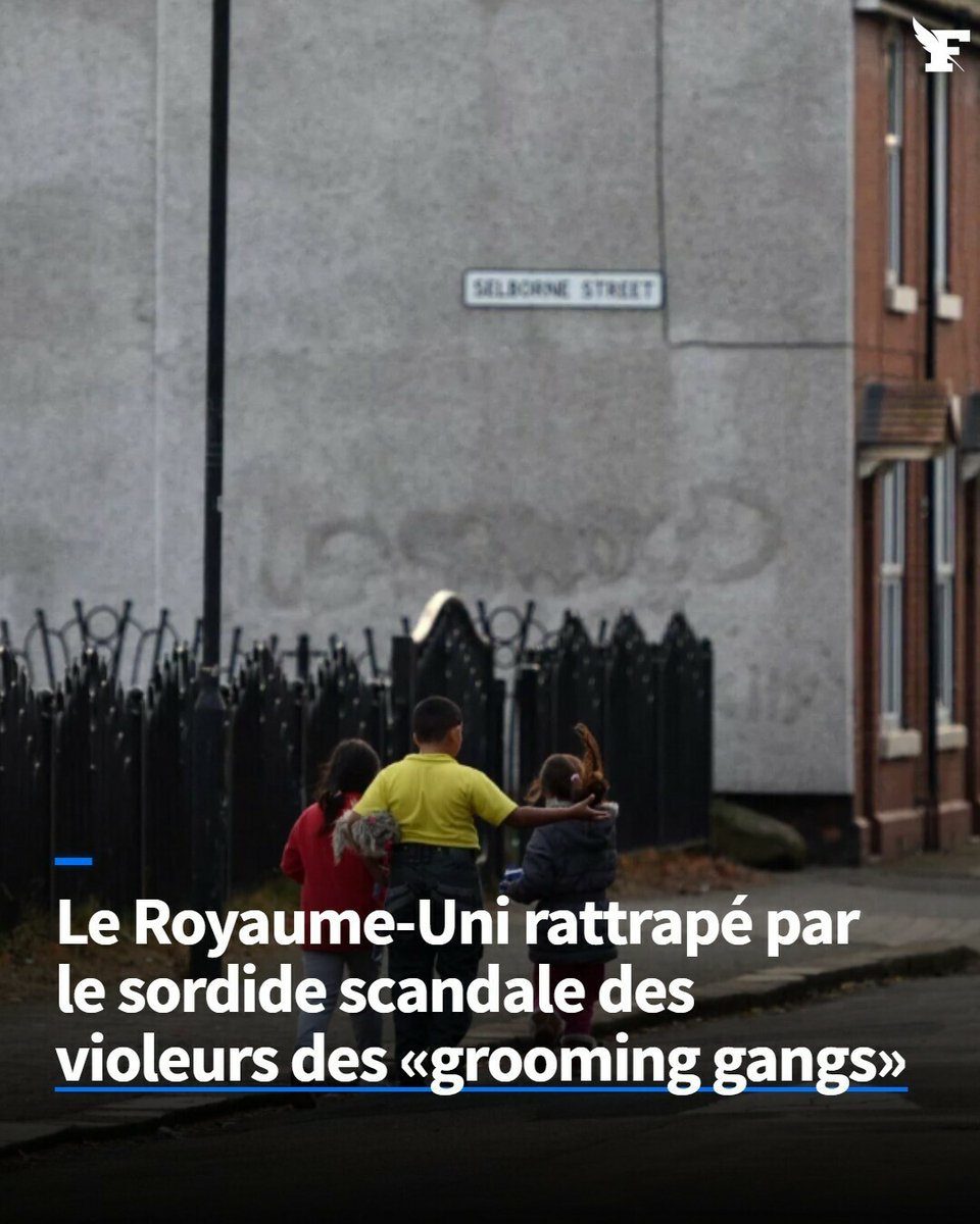 Le_Figaro's tweet image. Des centaines de jeunes filles britanniques ont été victimes de gangs de violeurs, formés en immense majorité de Pakistanais. Ils ont pu sévir durant plus d’une décennie sans réelle réaction des autorités, sur fond de crainte d’accusation de racisme.
→ l.lefigaro.fr/TS3