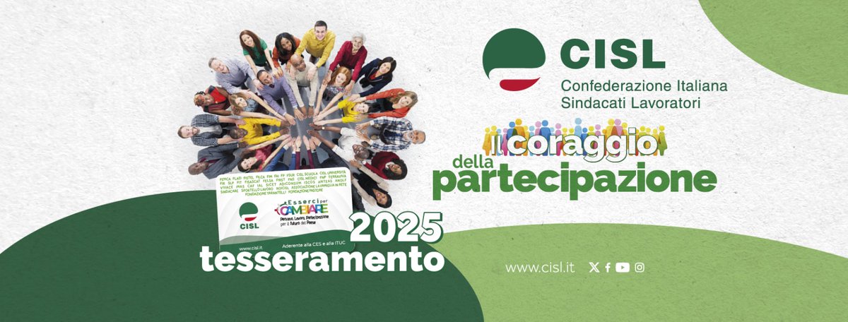 FilcaRoma's tweet photo. ➡️ AL VIA IL TESSERAMENTO 2025

Ti aspettiamo per un altro anno di:

👷🏻‍♂️ tutele
📝 assistenza 
❗️ diritti
💚 servizi 

Rivolgiti ai nostri operatori!
#dallatuapartesempre https://t.co/nUK771Pd72