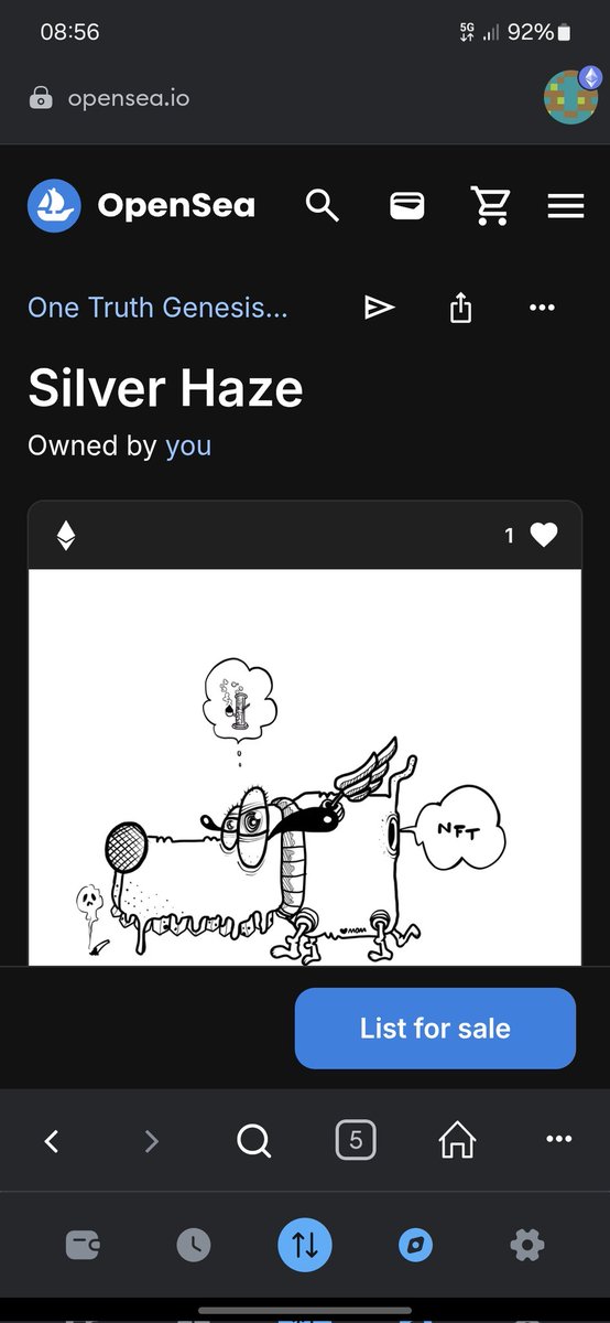 <a href="/OneTruthNFT/">OneTruth.eth</a> Silver haze dog print mate from genesis