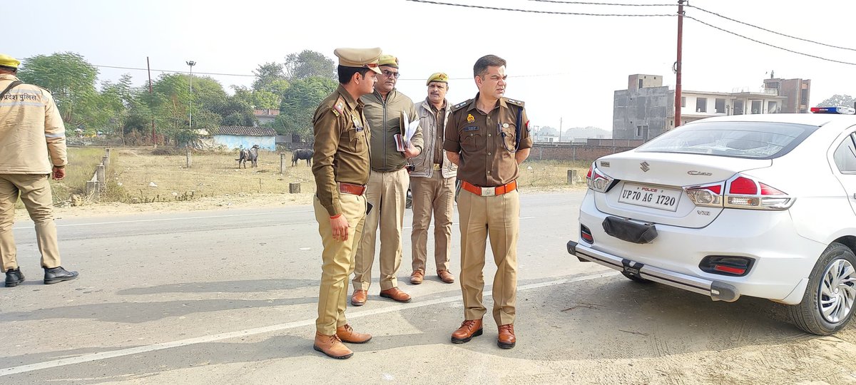 #MahaKumbh2025 के मद्देनजर रूट निरीक्षण किया गया।
#KumbhMela2025 #KumbhMelaPoliceInNews