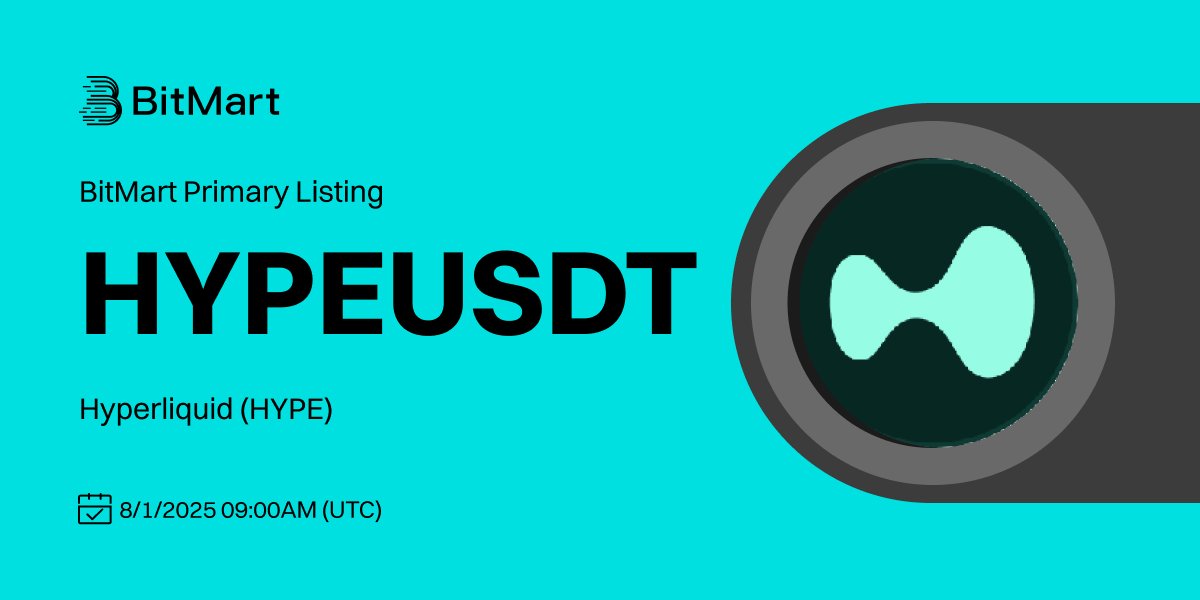 BitMart Launches HYPEUSDT Perpetual Contract support.bitmart.com/hc/en-us/artic…