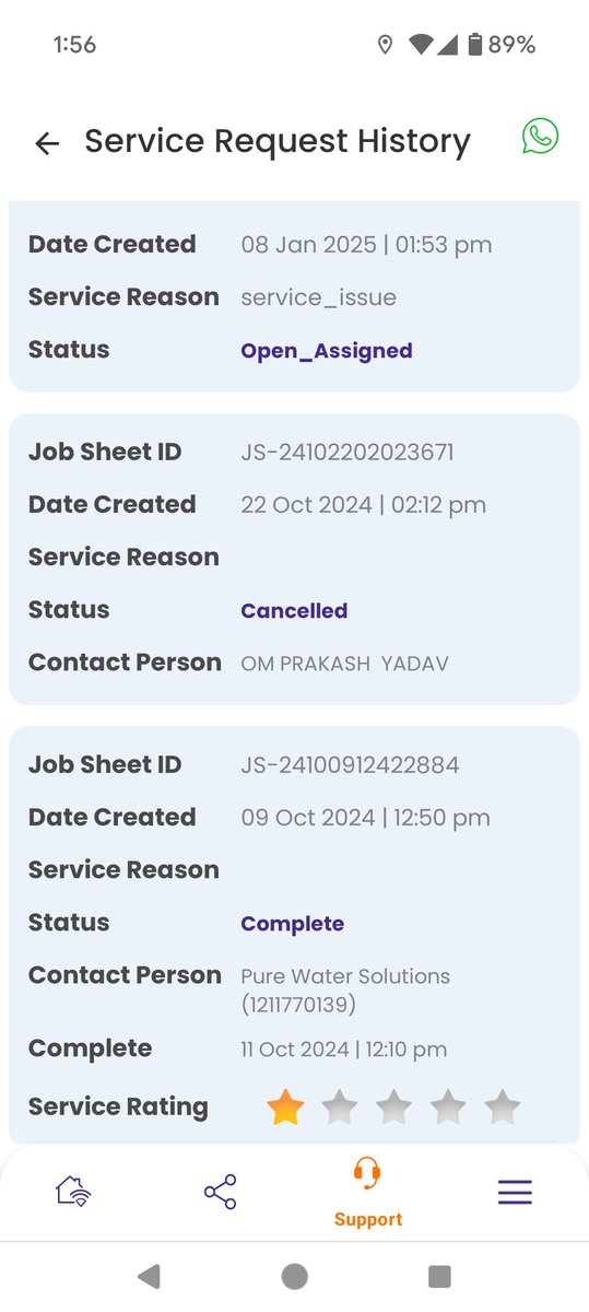 muditarora's tweet photo. @Livpure_India @sachin_rt  several complaints but no results. The phone rep says they will replace the filters, but the technician denied, now today we have alage coming from water. Take your stuff back and refund the money. @sachin_rt you can endorse any shit product for money? https://t.co/fZOsFyJSof