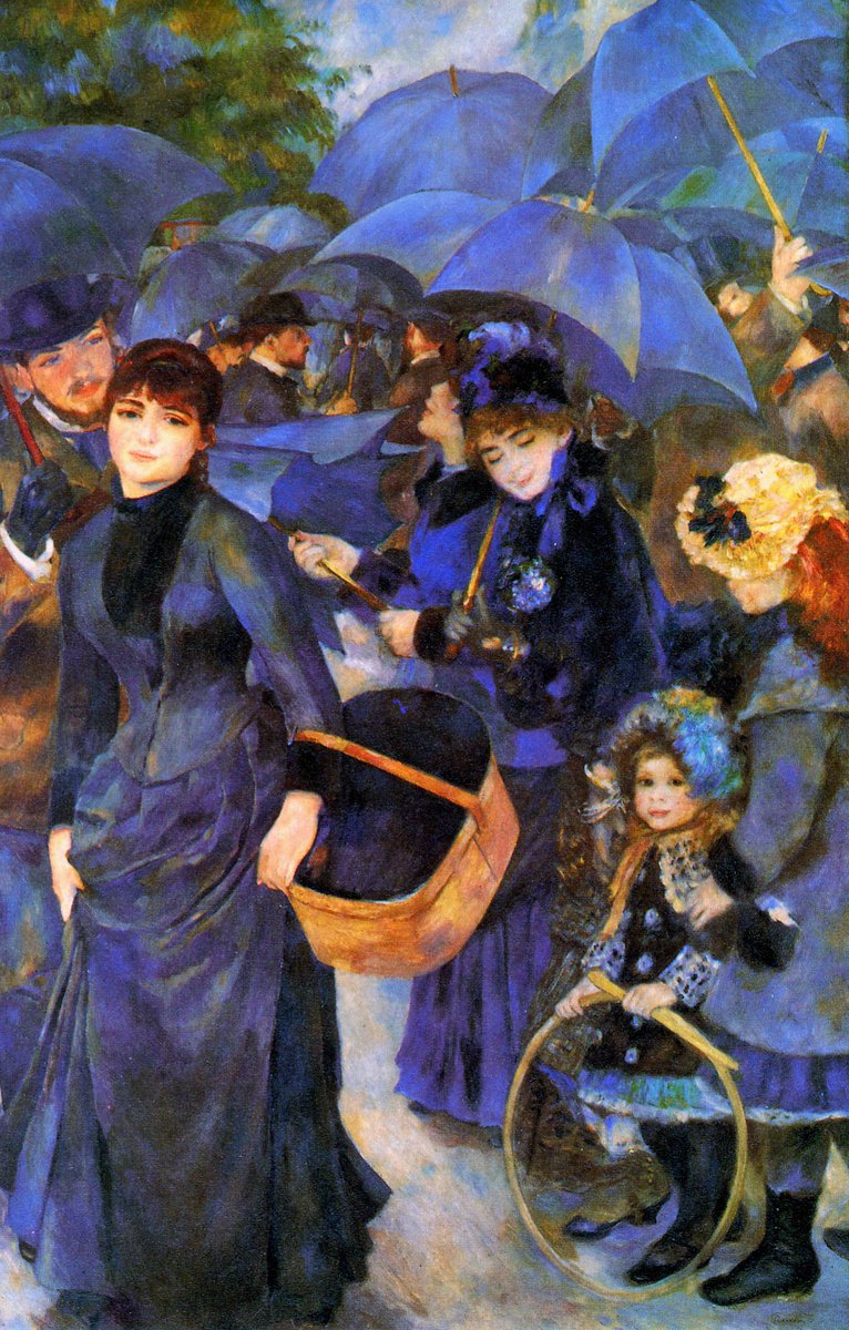 artist_renoir's tweet photo. Umbrellas #artbots #renoir https://t.co/73AZwn8TgX