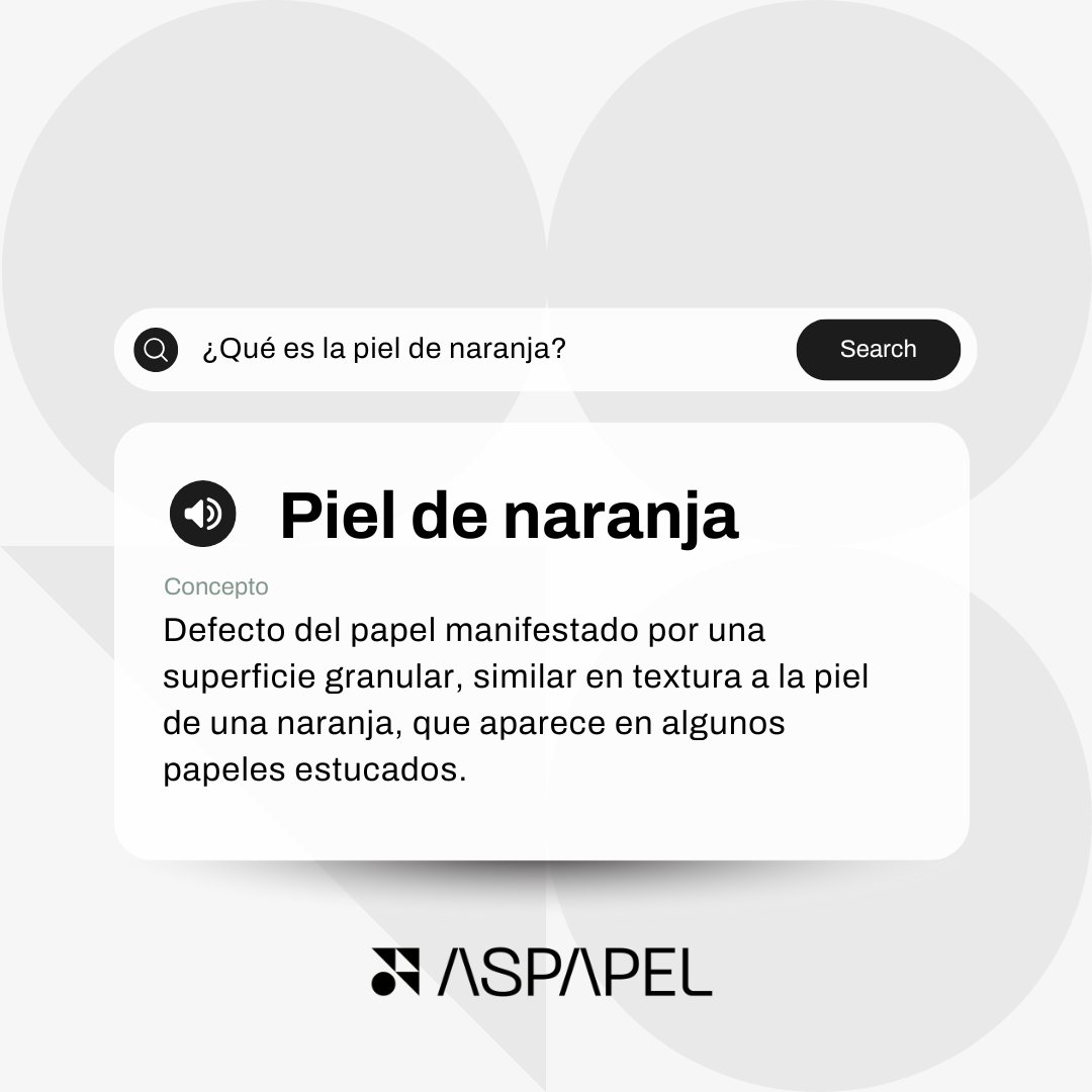 AspapelOficial's tweet photo. La #PieldeNaranja también puede aparecer en el #papel 🍊
En la #IndustriaPapelera cuando hablamos de la piel de naranja nos referimos a un acabado peculiar que puede aparecer en algunos papeles estucados. https://t.co/9e1Y18J2Mr
