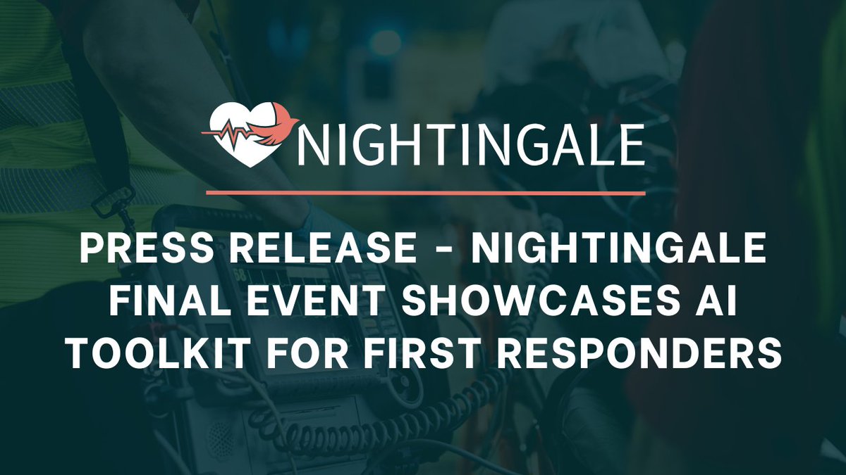 NIGHTINGALE Project (@ngtriageeu) on Twitter photo Want to know what's coming up in NIGHTINGALE's Final Event next week? Read all about it in our latest press release: nightingale-triage.eu/2025/01/08/nig…
NIGHTINGALE's Final Event will be held online on Thursday 16th January 2025, 9.30am CET.
Register here: us02web.zoom.us/webinar/regist… Want to know what's coming up in NIGHTINGALE's Final Event next week? Read all about it in our latest press release: nightingale-triage.eu/2025/01/08/nig…
NIGHTINGALE's Final Event will be held online on Thursday 16th January 2025, 9.30am CET.
Register here: us02web.zoom.us/webinar/regist…