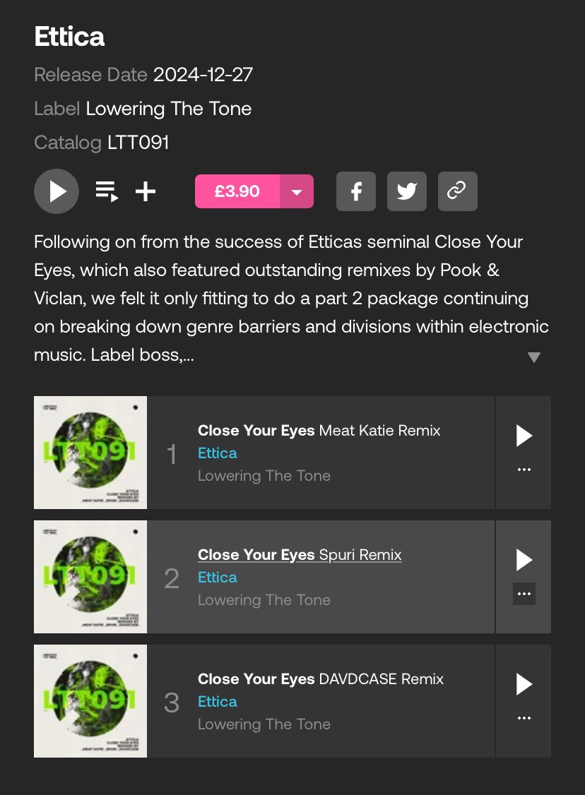 Ettica ‘Close Your Eyes’  (Remixed) 😊

beatport.com/release/close-…