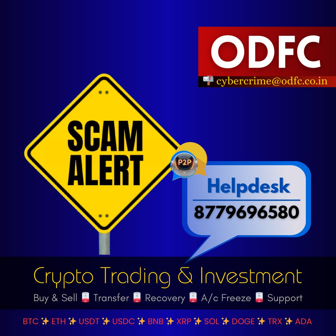 odfcdelhi's tweet photo. #CryptoScam by #MatrimonialProfile

(( 🖥️ https://t.co/qcM6xyOMka ))
📱https://t.co/MQgBnCL0cF
📬 cybercrime@odfc.co.in

#matromonialscam #amici24 #BankAccountFreeze #USDT #upifraud #bitcoin #spm2024 #accountfreeze #arrangedmarriage #marriagescam #matrimonialfraud #MatrimonialApp https://t.co/4wG7jRWAdd