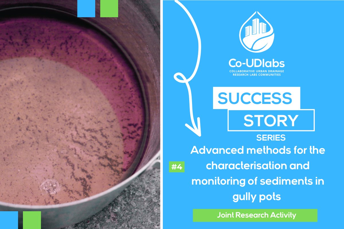 Co-UDlabs (@coudlabs) on Twitter photo 📣 Here is Co-UDlabs 4th success story!
"Advanced methods for the characterisation and monitoring of #sediments in gully pots" was part of the Co-UDlabs #JointResearchActivities based at <a href="/deltares/">Deltares</a>, with the collaboration of <a href="/UDC_gal/">Universidade da Coruña</a>.
👉 co-udlabs.eu/2025/01/09/joi…
#urbandrainage 📣 Here is Co-UDlabs 4th success story!
"Advanced methods for the characterisation and monitoring of #sediments in gully pots" was part of the Co-UDlabs #JointResearchActivities based at <a href="/deltares/">Deltares</a>, with the collaboration of <a href="/UDC_gal/">Universidade da Coruña</a>.
👉 co-udlabs.eu/2025/01/09/joi…
#urbandrainage
