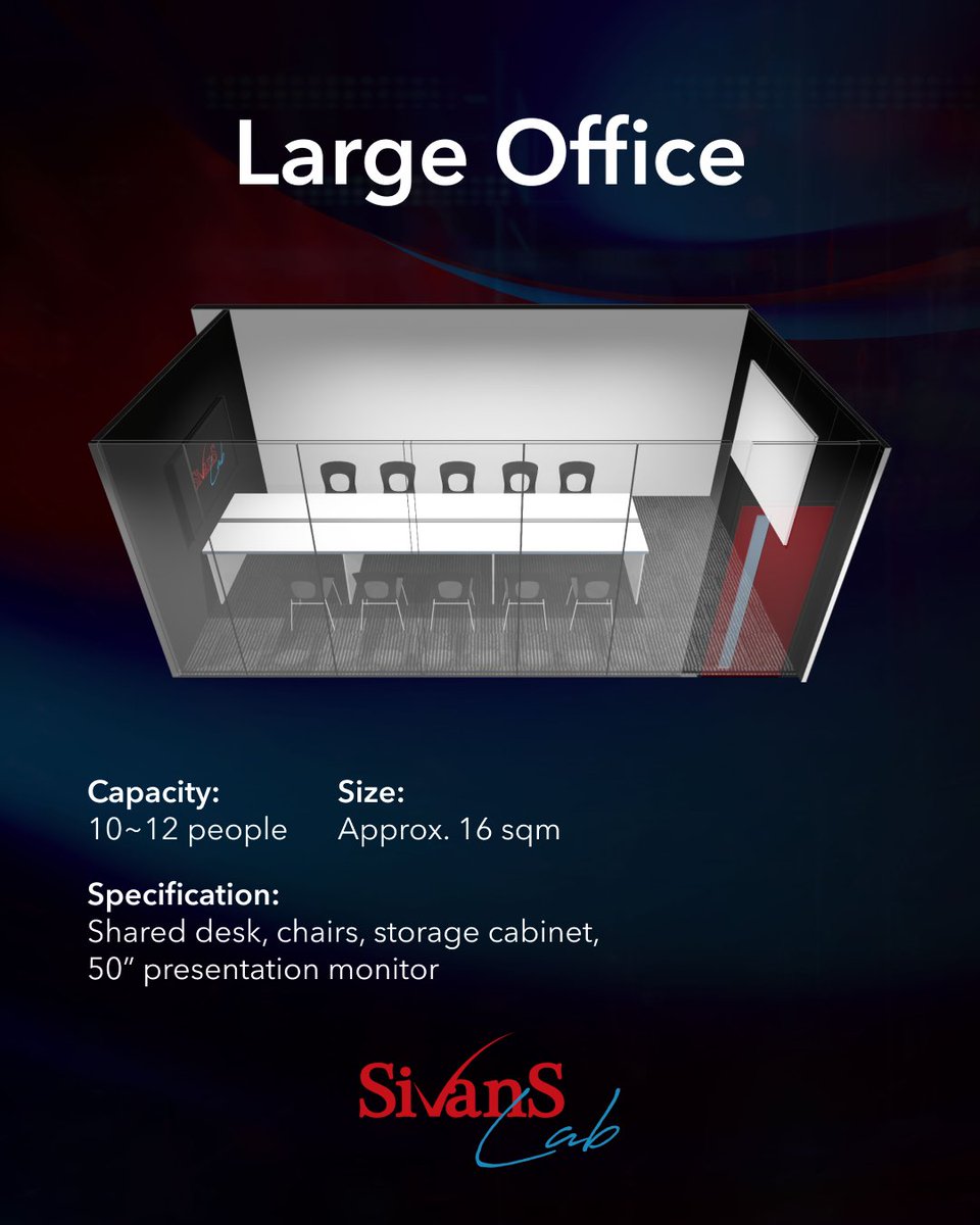 SivanSLab's tweet image. 🚀 Looking for the ideal meeting rooms or a flexible space for remote work? 

——

理想のミーティングルームやリモートワークに最適なスペースをお探しですか？

今すぐご予約ください！

詳細は、ウェブサイトをご覧ください。
sivanslab.com
