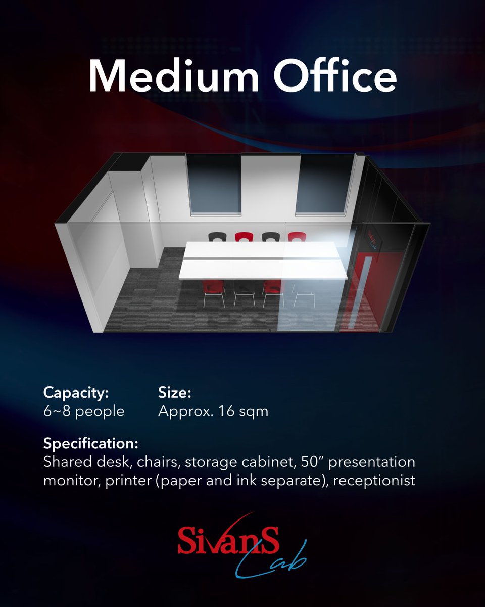 SivanSLab's tweet image. 🚀 Looking for the ideal meeting rooms or a flexible space for remote work? 

——

理想のミーティングルームやリモートワークに最適なスペースをお探しですか？

今すぐご予約ください！

詳細は、ウェブサイトをご覧ください。
sivanslab.com