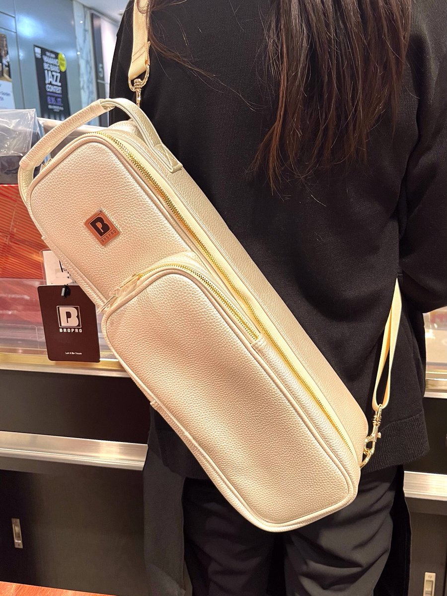 BROPRO フルートケースカバー シルバー 新品同様