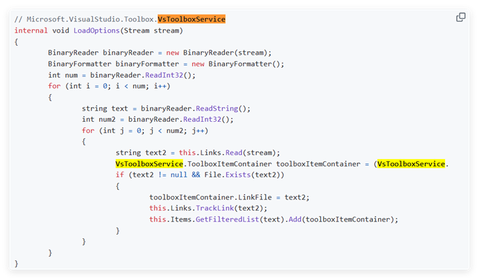 【情报】CVE-2024-35250存在后门🚨🚨🚨
昨天收到情报在分析，Github上面的CVE-2024-35250项目，由原始开发者0xjiefeng针对国内安全人员进行定向投毒🤪
使用Visual Studio打开 .sln 或者.csproj 项目文件后，VS 会自动加载并调用关联的 .suo 文件，从而触发恶意代码，这是之前披露过的的投毒手法😂