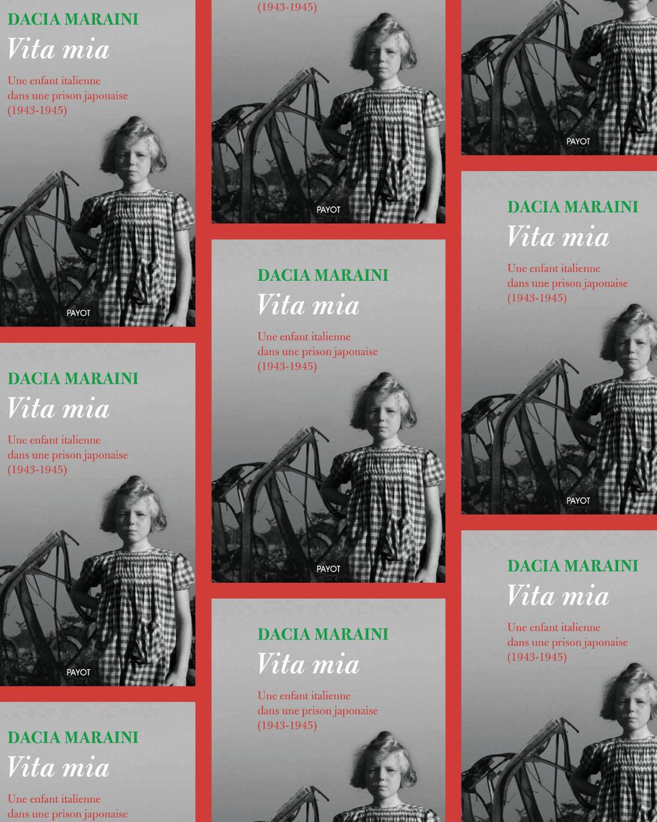 Editionspayot's tweet image. En 1938, alors que Dacia Maraini n’a que deux ans, elle quitte l’Italie pour le Japon avec ses parents. Mais à l’automne 1943, sa famille est arrêtée et emprisonnée pour avoir refusé de prêter allégeance au régime fasciste de Mussolini. 

"Vita mia" disponible en librairie !