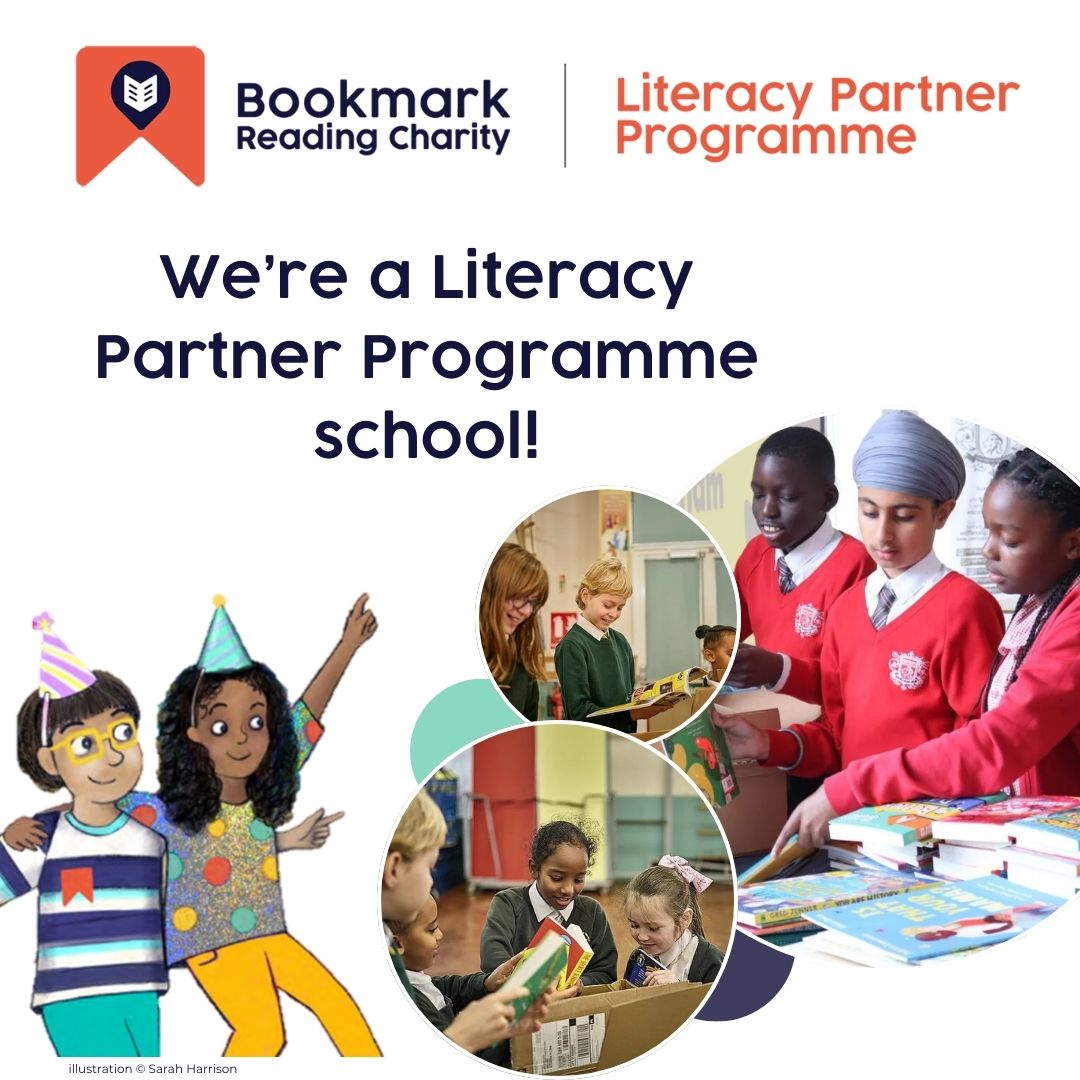 We are very excited to be expanding our work with <a href="/BookmarkCharity/">Bookmark Reading Charity</a> this year so that even more of our pupils can develop a lifelong love of reading! 📚