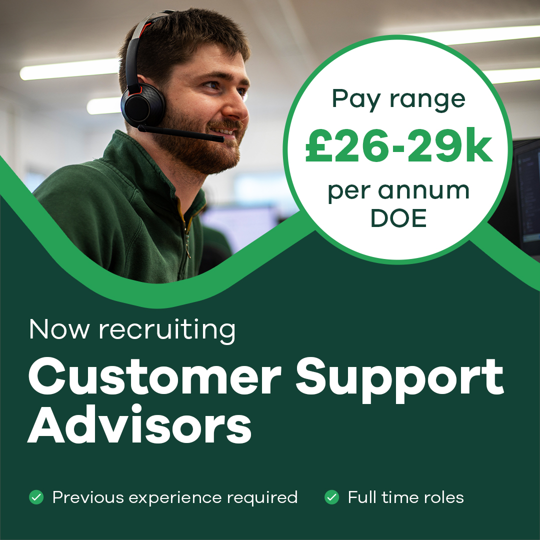 Wessex Internet (@wessex_internet) on Twitter photo 🌟 Join our friendly Customer Support team! 🌟
Are you passionate about providing top-notch customer service? We’re looking for a new team member to help us deliver outstanding support to our valued customers.
Apply now: bit.ly/4a5Qzrk <a href="/JCPinDorset/">JCP in Dorset</a> #Hiring #Jobs 🌟 Join our friendly Customer Support team! 🌟
Are you passionate about providing top-notch customer service? We’re looking for a new team member to help us deliver outstanding support to our valued customers.
Apply now: bit.ly/4a5Qzrk <a href="/JCPinDorset/">JCP in Dorset</a> #Hiring #Jobs