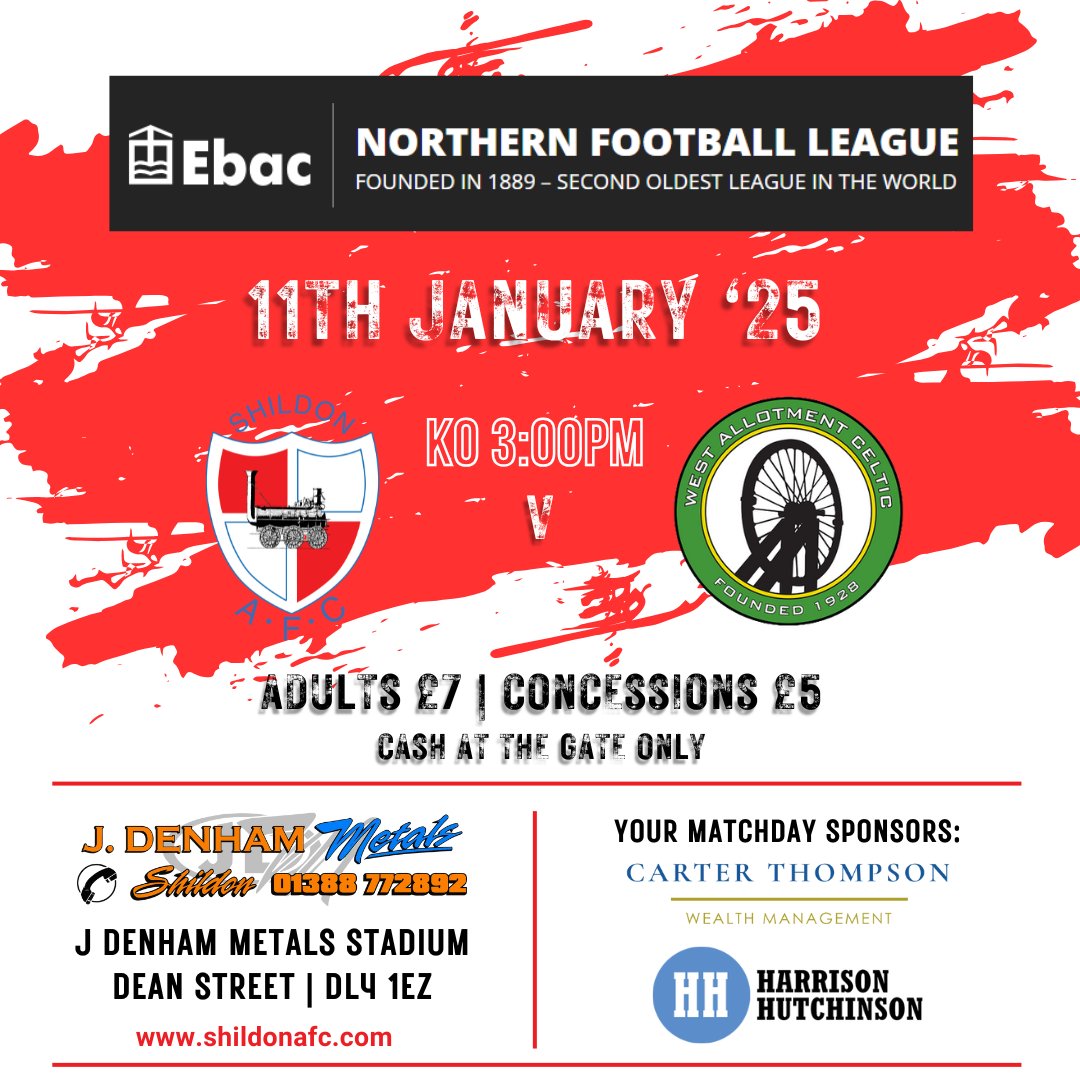 ⚽️ Shildon AFC ⚽️🚂 tweet media