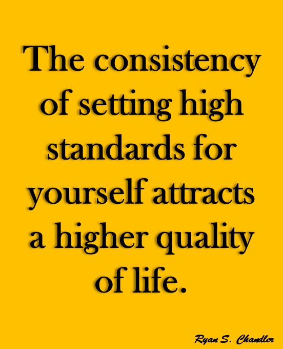 ImprovementYou's tweet image. The consistency of setting high standards