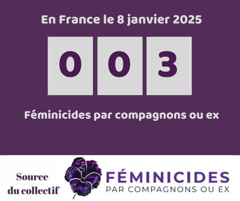 [3] Mardi 7/1 à Brétigny-s/Orge (91) une femme (34 ans) a été tuée par son compagnon.
Les voisins ont prévenu les secours. Il était décédée lorsqu'ils ont pu pénétrer dans le logement.
L'homme a été interpellé et placé en garde à vue pour meurtre...
⬇️
feminicides.fr/feminicides-ja…