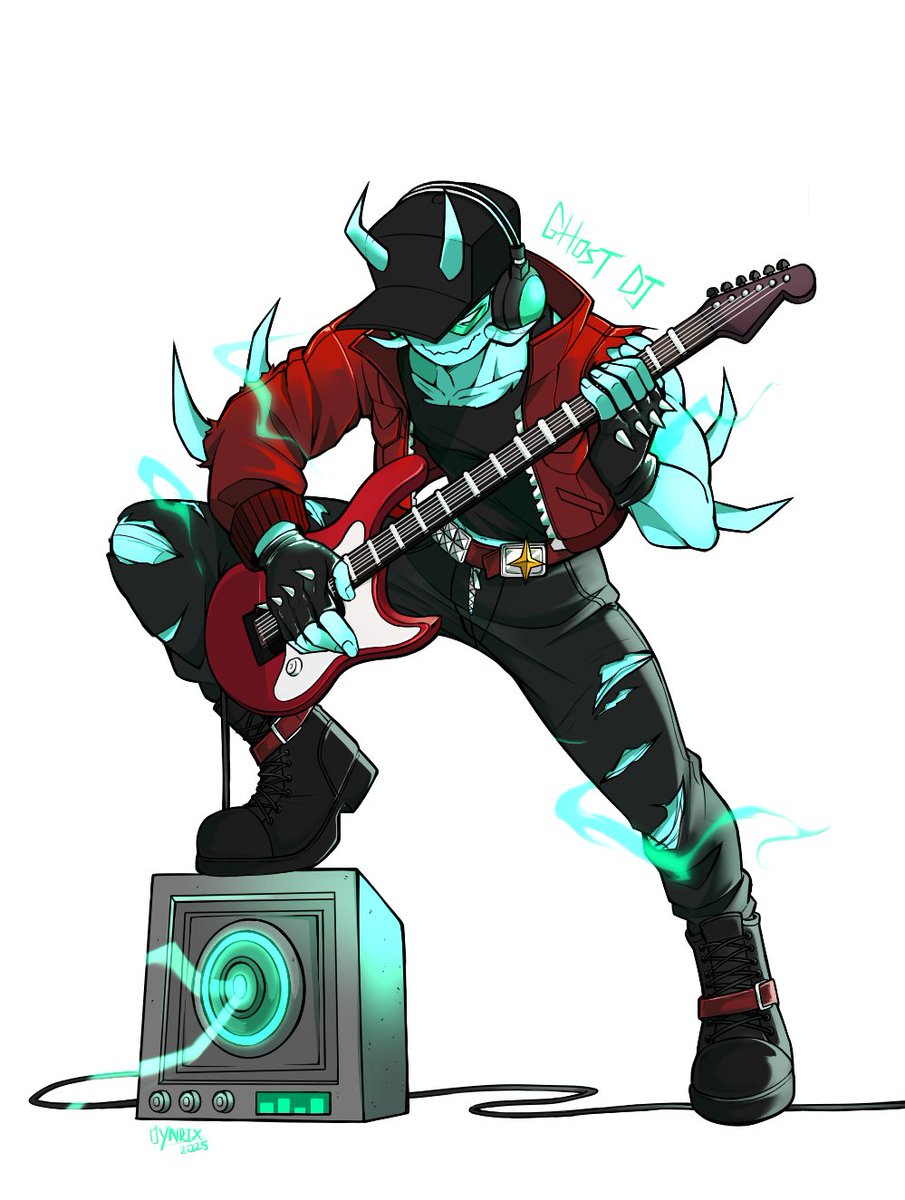 JustHyix's tweet photo. Ghost Dj (finished)

1. (finished)
2. (just plain colour, no shades and lighting)
3. with shades but no lighting. https://t.co/9dwEVUwgIq