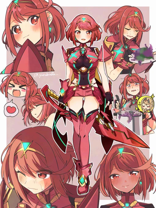 ホムラがいっぱい! #XenobladeChronicles2 