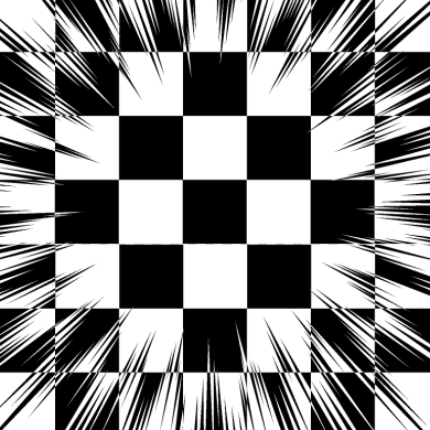 差の絶対値知らない人がいるから
集中線でこんなことができるぜって 