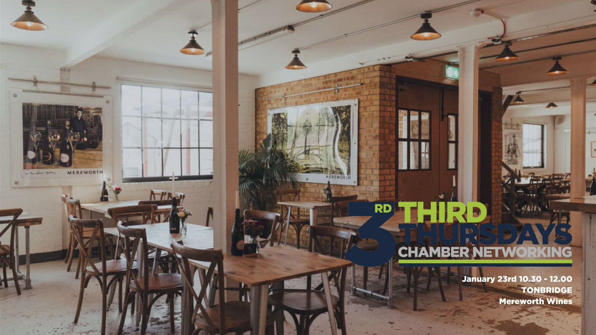 vanillaweb's tweet photo. Tonbridge  Networking

Come along to Mereworth wines for the first Third Thursday Networking in 2025!

Mereworth Wines are instilled with a passion for fine wine-making

January 23rd 10:30 – 12:00

Full details and book here 

https://t.co/eK6DvTdR25 https://t.co/za18P4Jc7M