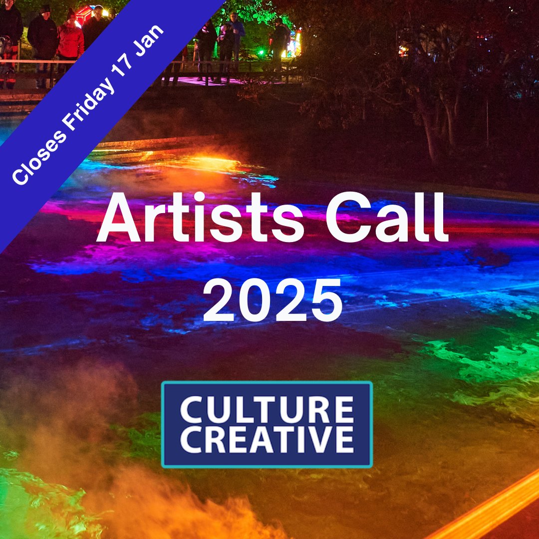 *** REMINDER - CLOSES 17 JAN ***
Our call for artists for our 2025 trails closes next Friday 17 January. For more information on how to submit your proposal please see our website 👇
culturecreative.co.uk/artists-call
<a href="/RGLiveTickets/">RG Live</a> @ArtworkArchive <a href="/ArtistOpenCalls/">𝙰𝚛𝚝𝚒𝚜𝚝 𝙾𝚙𝚎𝚗 𝙲𝚊𝚕𝚕𝚜</a> <a href="/ArtsHub/">ArtsHub</a> #artistopps