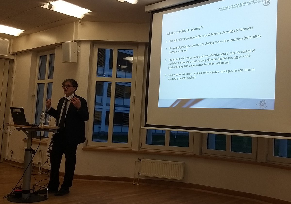 Empirical Political Science @unidue #Duisburg (@emp_politikwiss) on Twitter photo Prof Lucio Baccaro <a href="/luciobaccaro/">Lucio Baccaro</a> giving his inaugural lecture as professor of #politicalscience and #socioeconomics <a href="/unidue/">Uni Duisburg-Essen @unidue.bsky.social</a> <a href="/ifso_due/">Institut für Sozioökonomie @ifso.bsky.social</a> <a href="/ifp_ude/">Institut für Politikwissenschaft</a> <a href="/MPIfG_Cologne/">Max Planck Institute for the Study of Societies</a> Prof Lucio Baccaro <a href="/luciobaccaro/">Lucio Baccaro</a> giving his inaugural lecture as professor of #politicalscience and #socioeconomics <a href="/unidue/">Uni Duisburg-Essen @unidue.bsky.social</a> <a href="/ifso_due/">Institut für Sozioökonomie @ifso.bsky.social</a> <a href="/ifp_ude/">Institut für Politikwissenschaft</a> <a href="/MPIfG_Cologne/">Max Planck Institute for the Study of Societies</a>