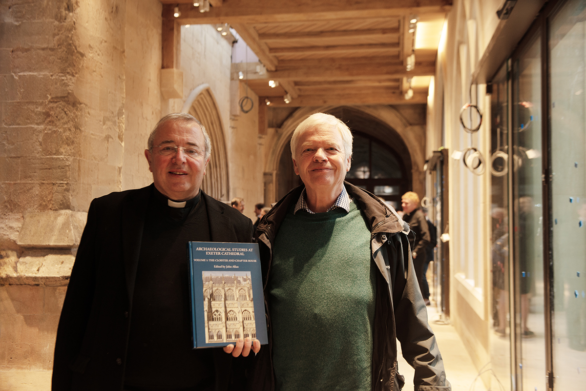 Ever wanted the opportunity to ask Exeter Cathedral’s Archaeologist your questions? This coming Wednesday 22 January you’ll be able to do just that at An Evening with John Allan, as he discusses his fascinating career and his new book! Book your ticket now at
