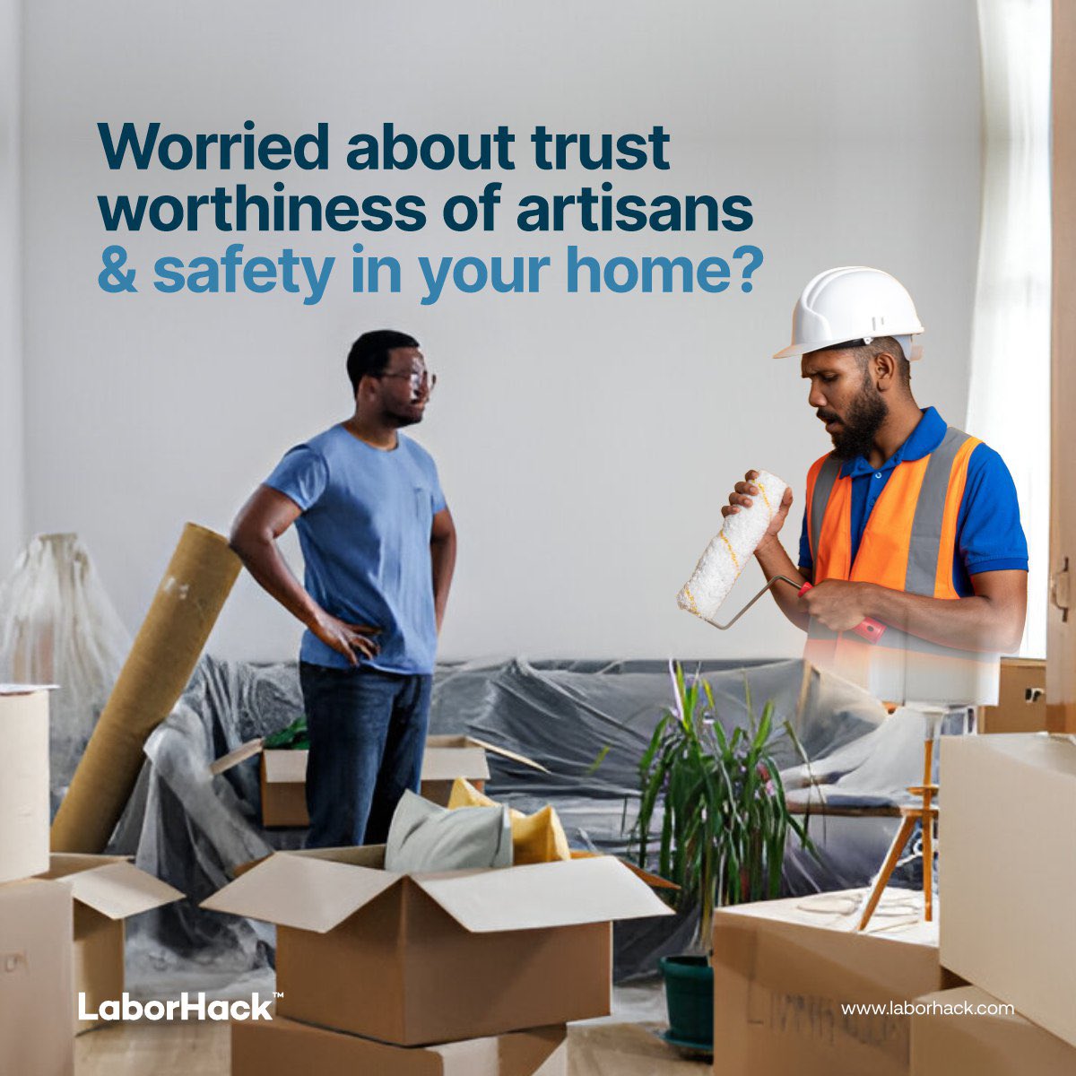 Laborhack_ng's tweet image. Our artisans undergo background checks and skill verifications, so you can trust our artisans to get the job done right without any issues. 

Visit laborhack.com to hire skilled and well-vetted artisans.

#hireanartisan #skilledworkers #vettedworkers