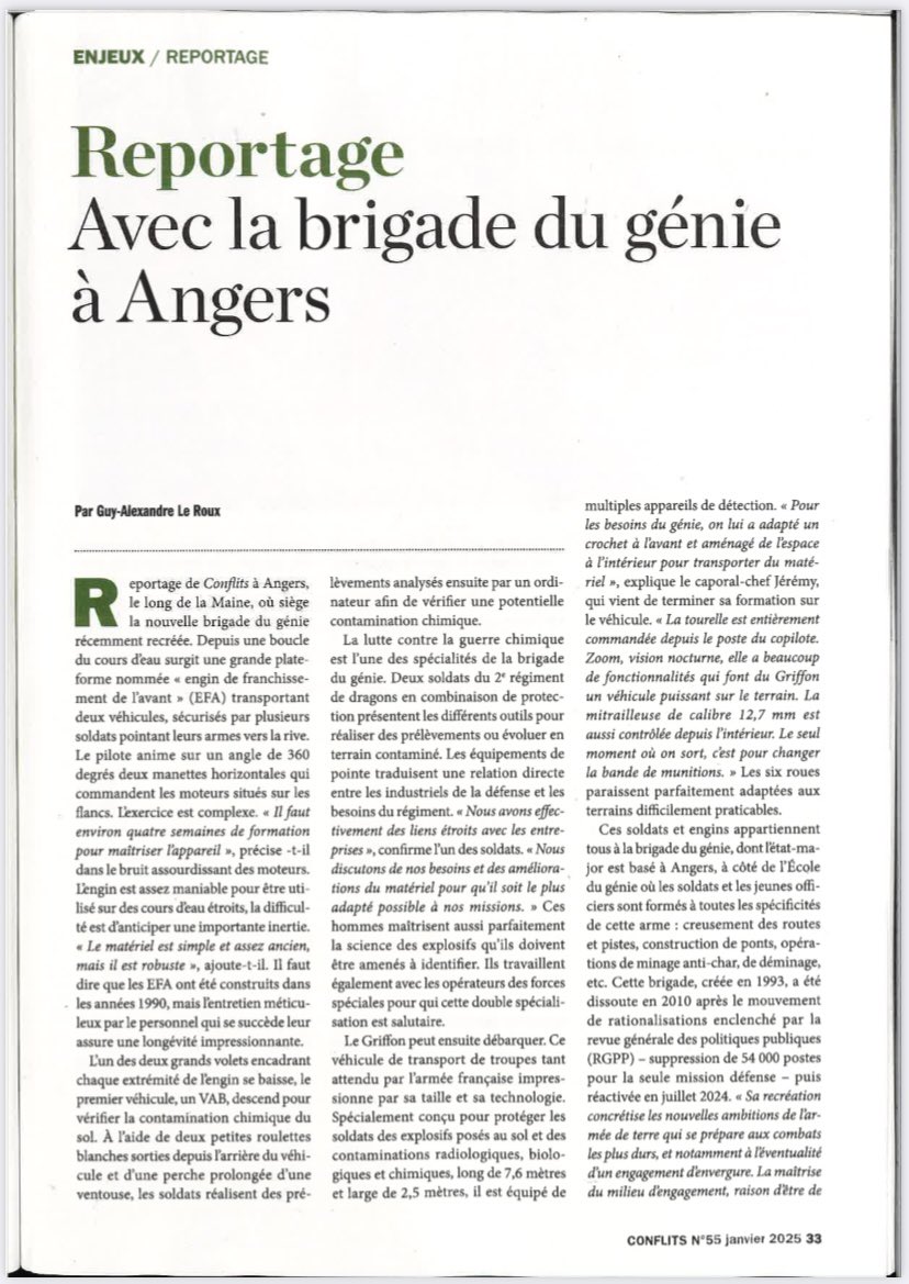 Brigade du génie tweet media