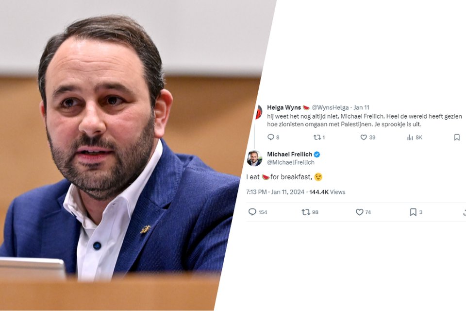 SiccoVanHoegee's tweet image. VVD en het Belgische N-VA zijn beide nog steeds opvallend (extreem) pro-Israel. Ook verwerpen ze het meloen symbool of maken het belachelijk. Dat terwijl burgers in Belgie en Nederland in grote meerderheid pro-Palestijnen zijn. Dilan sprak op het N-VA congres #VVD #NVA #ProIsrael