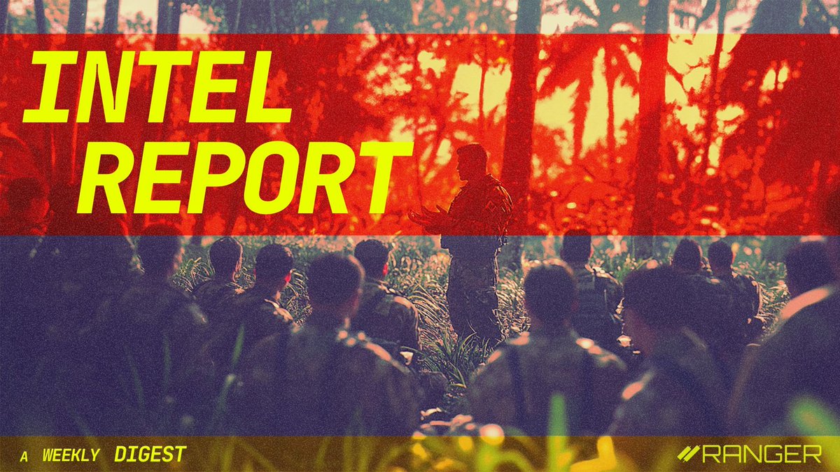 1/

Welcome back, Rangers!

We’re back with another Intel Report from our scouts, keeping you equipped with the latest market insights.

This week, we’ll break down:

• Funding Rates
• Option Skews
• Liquidations &amp; Flows

Stay sharp—let’s dive in.