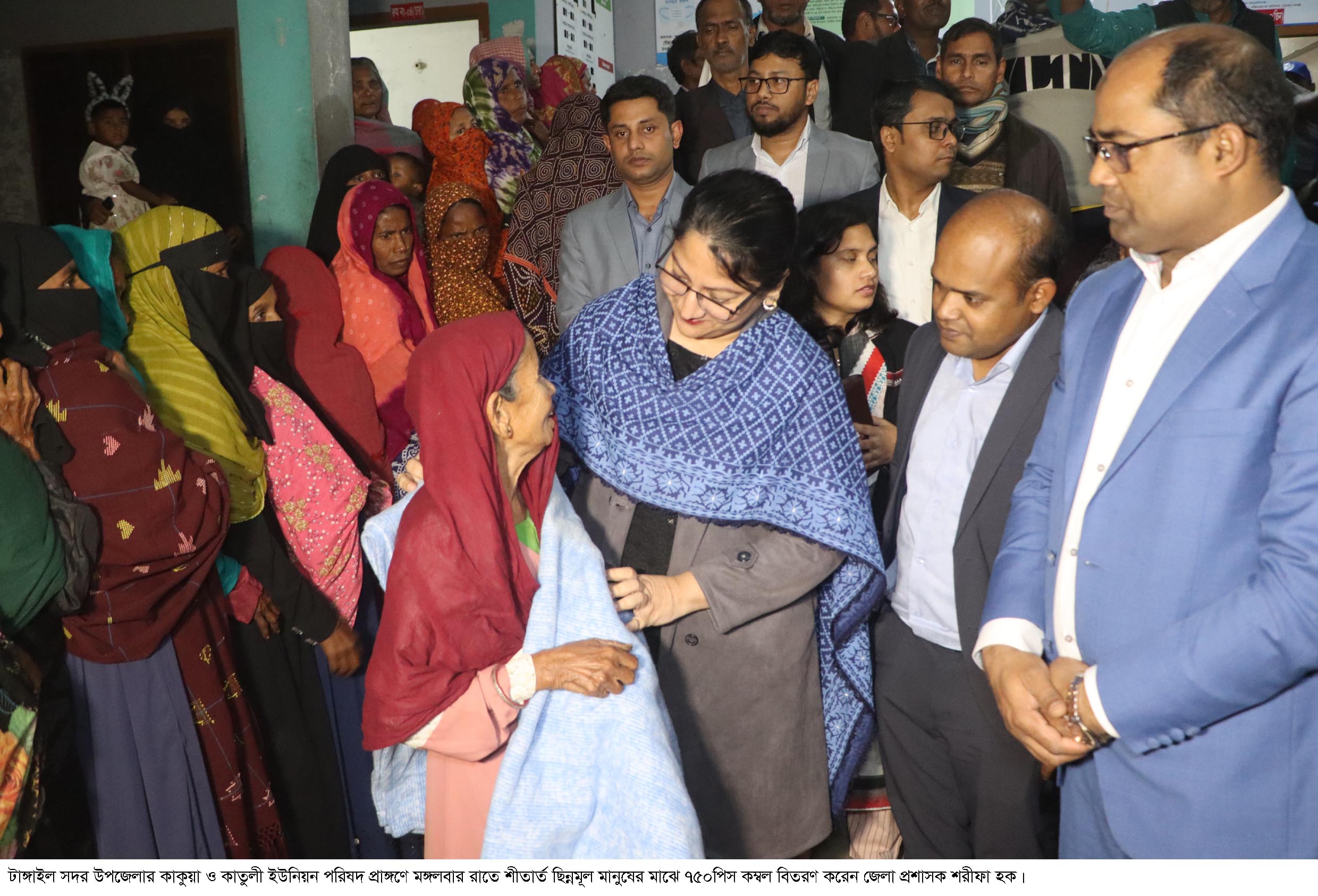 টাঙ্গাইলের ৪০ লাখ জনগনের শীতবস্ত্রের বরাদ্দ মাত্র ৮৭ লাখ টাকা