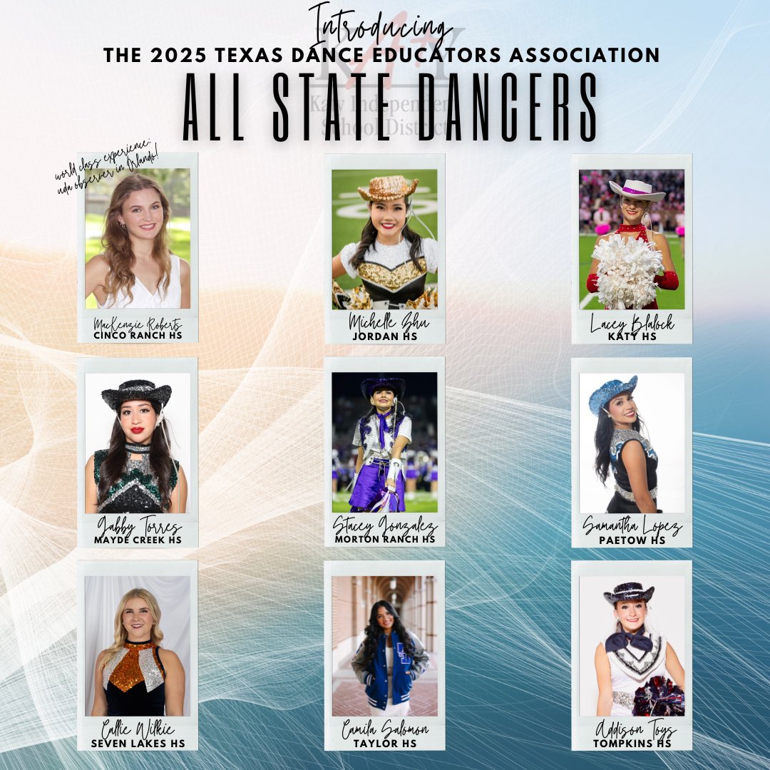 MCHS Martinettes (@mchsmartinettes) on Twitter photo Proudly representing Katy ISD on the state stage! 🌟These dancers are shining bright at the Texas Dance Educators Association Convention, January 8-11. Showcasing their hard work, dedication, and artistry, representing their campuses and our district with unmatched excellence. 💃 Proudly representing Katy ISD on the state stage! 🌟These dancers are shining bright at the Texas Dance Educators Association Convention, January 8-11. Showcasing their hard work, dedication, and artistry, representing their campuses and our district with unmatched excellence. 💃