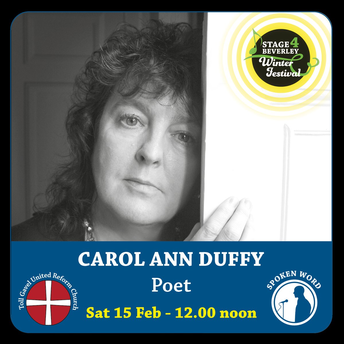 With many awards to her name, Carol Ann Duffy is one of the UK's most celebrated contemporary poets (and she was our first female Poet Laureate!). Don't miss your chance to see her right here in Beverley on 15th February.

Find out more:
stage4beverley.com/whats-on/carol…