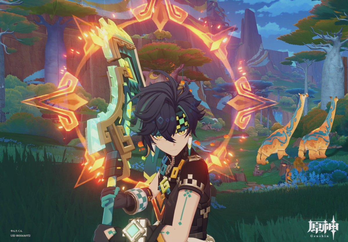 テイワットの神様キィニチでいいやろ😎
カッコ良すぎ😅

#Genshin
#原神
#キィニチ