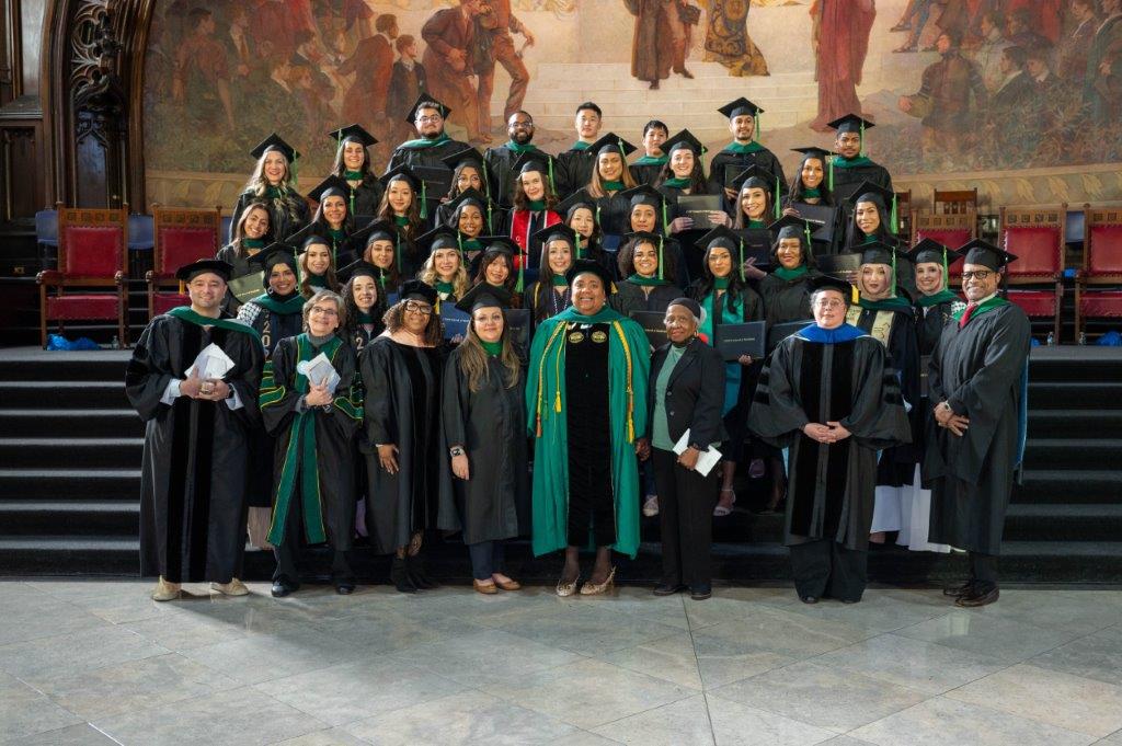 CUNYMed's tweet image. 🎓 Nearly 75% of CUNY’s PA Class of 2025 are first-gen grads & speak over a dozen languages! Today, we celebrated their journey in a moving ceremony featuring Dr. Wanda Lipscomb’s inspiring keynote & heartfelt remarks from student speaker Kashaf Khatri. Congrats, #PAClassOf2025!