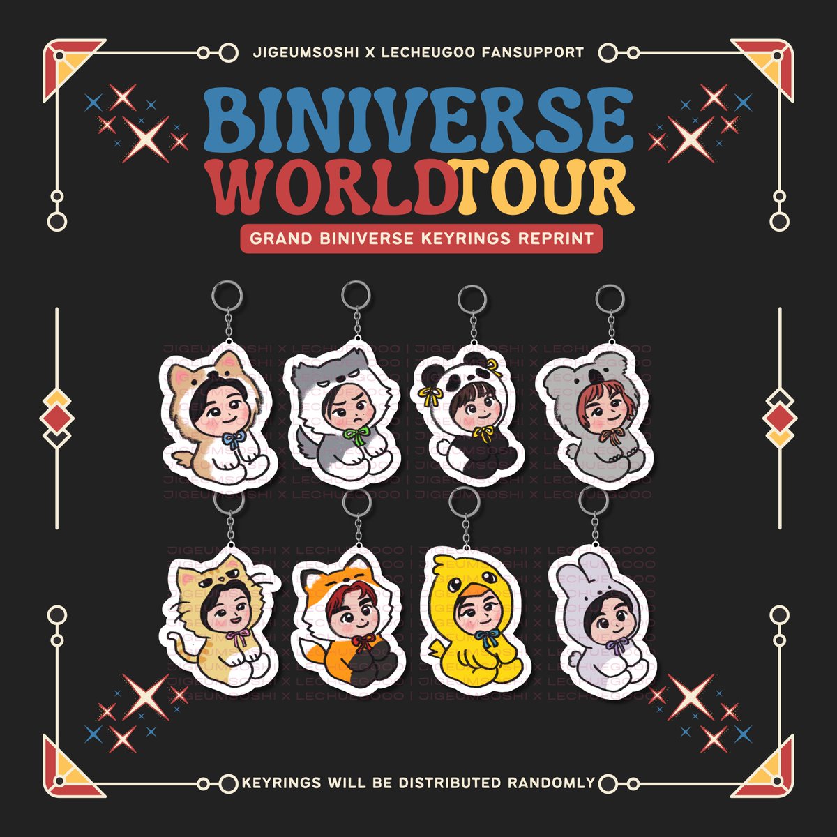 jigeumsoshi's tweet image. BINIVERSE WORLD TOUR Fan Support
by jigeumsoshi &amp;amp; @lecheugooo

🌸 Keyrings will be distributed randomly
🌸 Like and Retweet (must show proof)
🌸 Loc: TBA

#BINIVerseWorldTour2025 #BINIWT2025 #BINIWorldTour #BINIWTPh