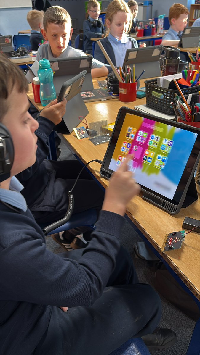 Mrs O'Connor (@mrsojoe) on Twitter photo Today we are coding our <a href="/microbit_edu/">Micro:bit Educational Foundation</a> to display as name tags. It wasn’t easy or straightforward but hopefully now it will be plain sailing! Please cross your fingers for us. 🤞🤞🤞<a href="/stjosephsps/">St Joseph's RC PS</a> #thestjoesstory Today we are coding our <a href="/microbit_edu/">Micro:bit Educational Foundation</a> to display as name tags. It wasn’t easy or straightforward but hopefully now it will be plain sailing! Please cross your fingers for us. 🤞🤞🤞<a href="/stjosephsps/">St Joseph's RC PS</a> #thestjoesstory