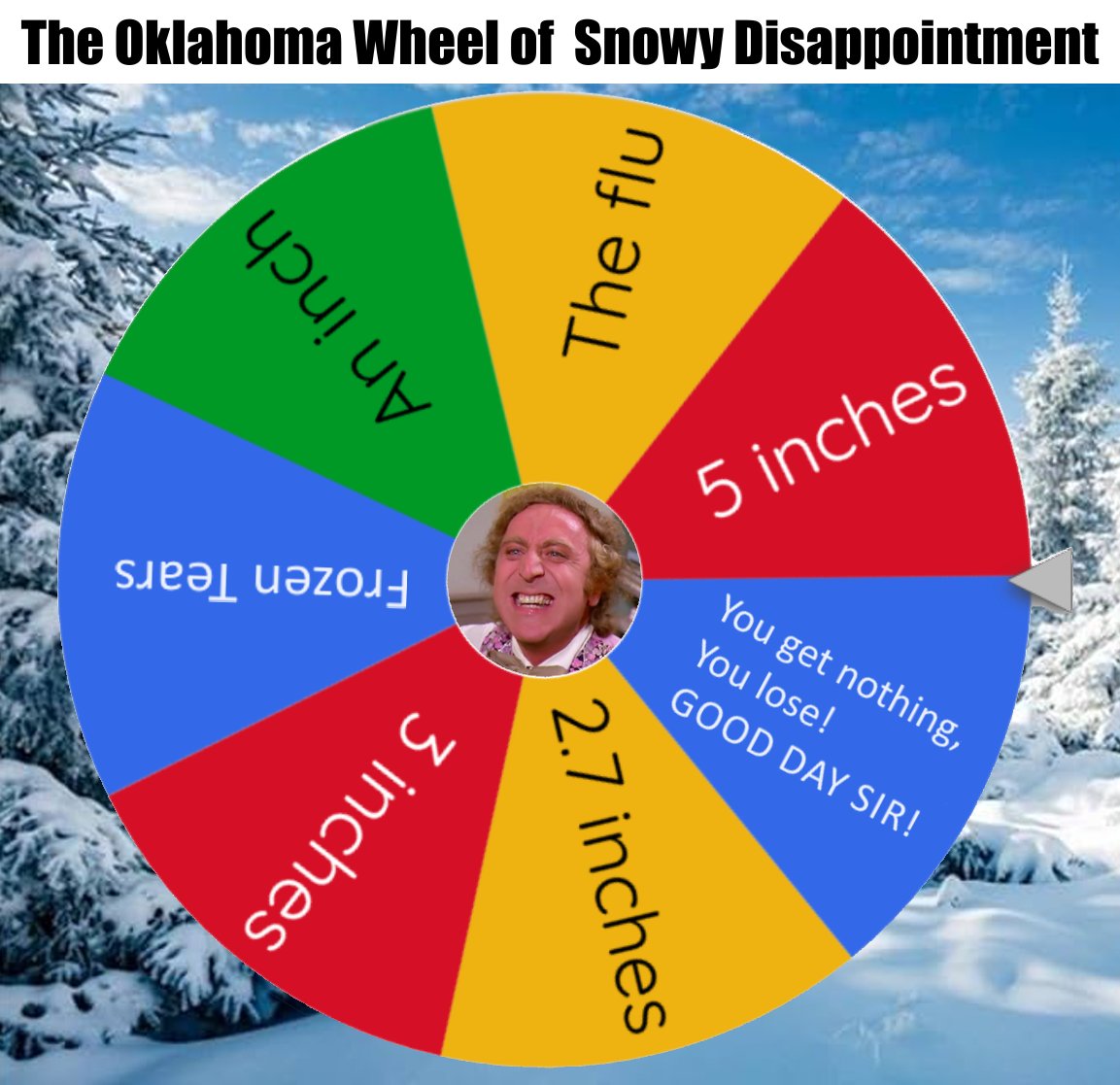 okmesonet's tweet photo. YOU want snow...I want snow...WE ALL want snow. Come on, Mother Nature, let it snow! Winter storm watch and warning in SE OK, keep watching those forecasts for any changes before the big show tomorrow morning! https://t.co/S0zmtLHmwU #okwx #okmesonet https://t.co/RU0CfI3f3M