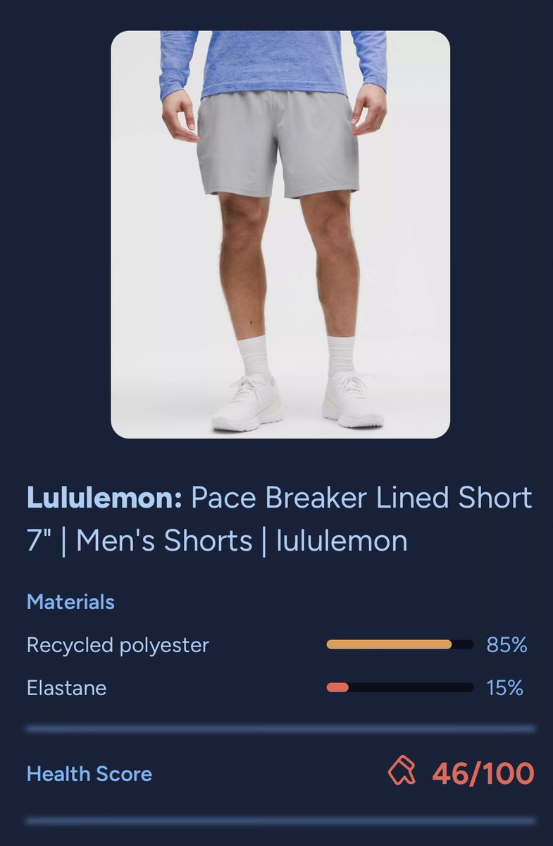 “We made too much” …… plastic clothing