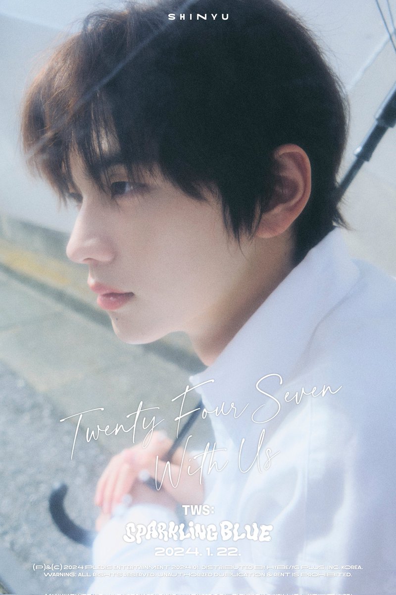 240109신유 TWS : 1st Mini Album 'Sparkling Blue' Official Photo