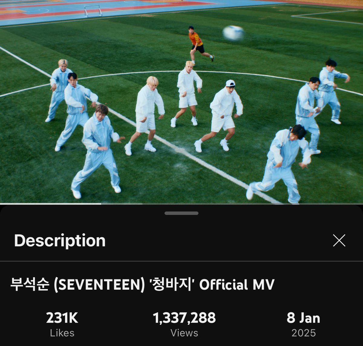 부석순 (SEVENTEEN) '청바지' Official MV has achieved 1,337,288 views and 231k likes in its 6th hour of release.

▶ youtu.be/Mt9SBZam4X4

#부석순 #BSS
#BSS_TELEPARTY
#부석순_청바지 #BSS_CBZ