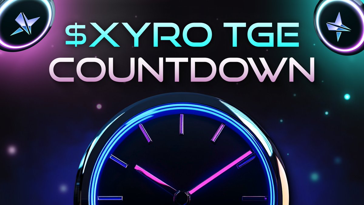 XYRO 🔮 (@xyro_io) on Twitter photo $XYRO TGE Countdown Begins! 👾
Less than a week to go until our game-changing milestone! Ready for an epic lineup leading to the $XYRO TGE?
📅 Here’s what’s coming:
• 6 days to go: $XYRO TGE!
• 5 days to go: @eesee & <a href="/ChainGPT_Pad/">ChainGPT Pad</a> IDOs!
• 4 days to go: Airdrop snapshot + $XYRO TGE Countdown Begins! 👾
Less than a week to go until our game-changing milestone! Ready for an epic lineup leading to the $XYRO TGE?
📅 Here’s what’s coming:
• 6 days to go: $XYRO TGE!
• 5 days to go: @eesee & <a href="/ChainGPT_Pad/">ChainGPT Pad</a> IDOs!
• 4 days to go: Airdrop snapshot +