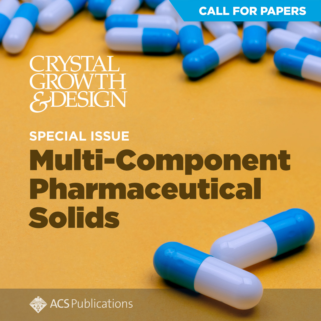 📣 This Special Issue seeks to highlight ongoing advances in the field of pharmaceutical solids covering different states of matter from crystalline to solid-solution to amorphous. Deadline to submit is February 28, 2025. 

Submit your manuscript 👉 go.acs.org/c8z