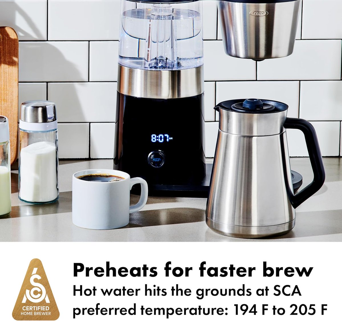 EliteMug's tweet image. ☕ Elevate your mornings with the OXO Brew 9 Cup Stainless Steel Coffee Maker! Perfect brew every time. Get yours today! #CoffeeLovers #MorningRitual