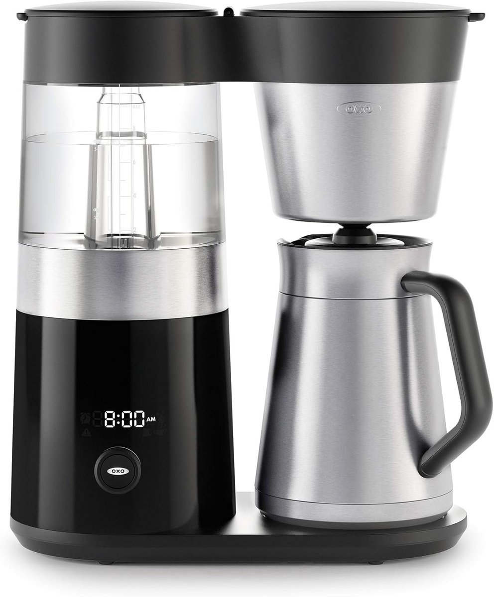 EliteMug's tweet image. ☕ Elevate your mornings with the OXO Brew 9 Cup Stainless Steel Coffee Maker! Perfect brew every time. Get yours today! #CoffeeLovers #MorningRitual